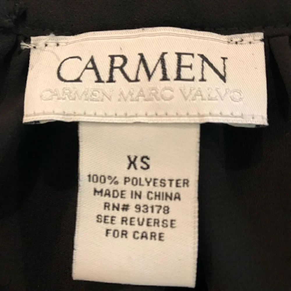 Carmen Marc Valvo blouse - Picture 3 of 4